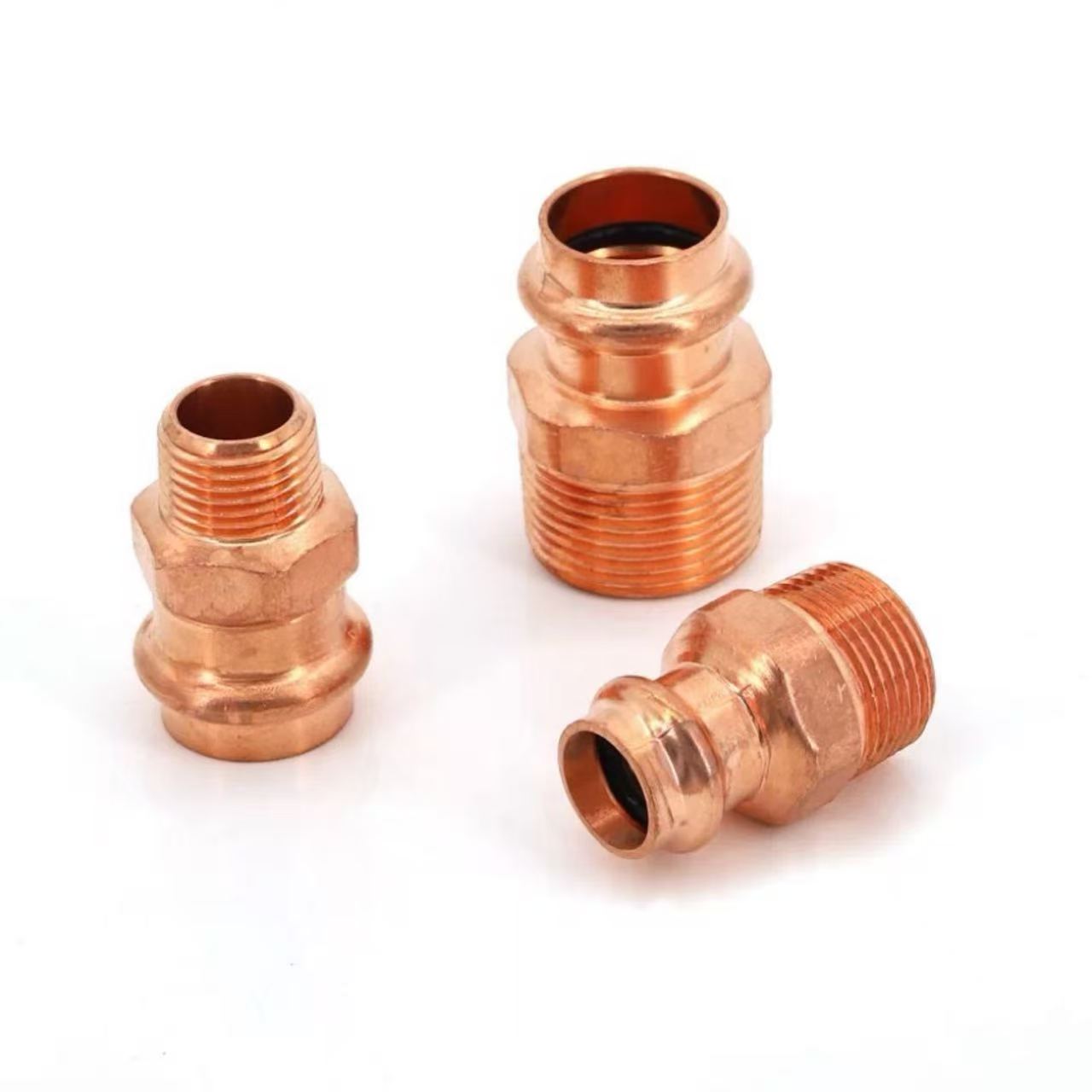 Double-clamped outer thread direct